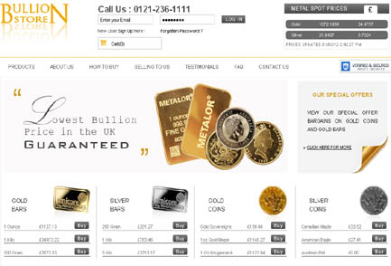 Bullion Store